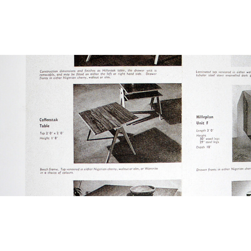 Coffeestak table by Robin Day for Hille - 1950s