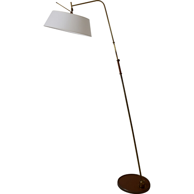 Vintage floor lamp by Maison Lunel, France 1950