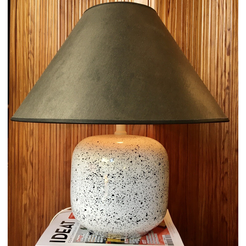 Vintage ceramic lamp, 1980