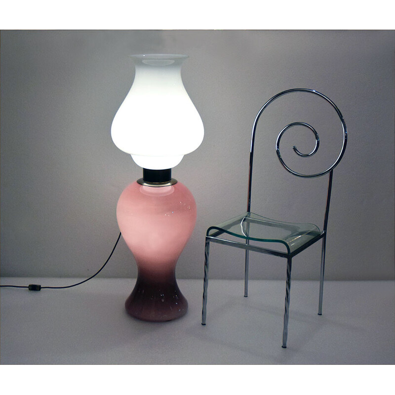 Vintage Murano glass floor lamp, 1970s