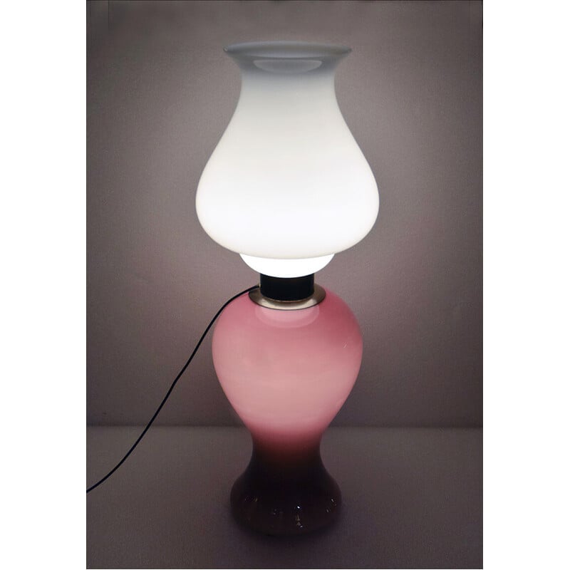 Stehlampe aus Muranoglas, 1970er Jahre