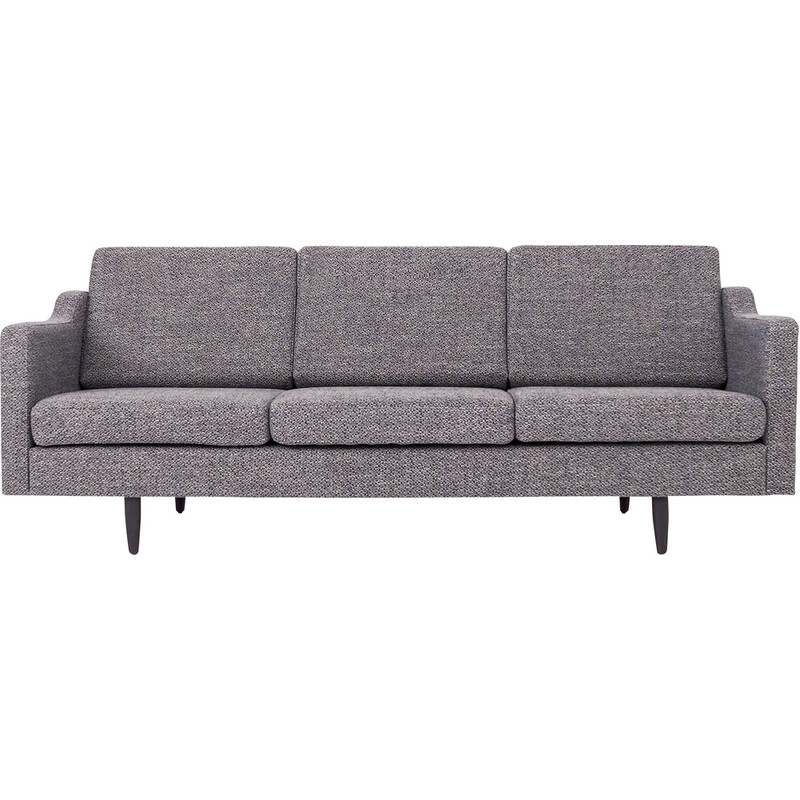 Divano scandinavo vintage Bodo in grigio misto