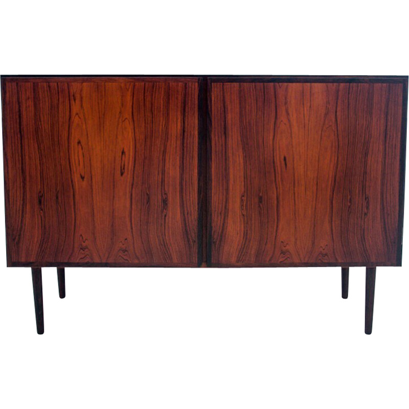 Caixa de gavetas Vintage rosewood de Gunni Omann, Dinamarca 1960