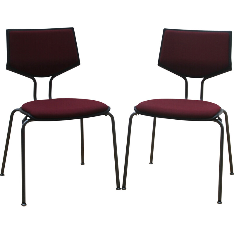 Paire de chaises vintages par Giroflex