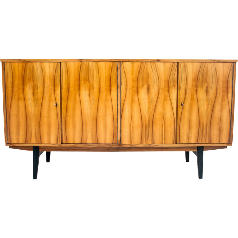 Vintage wood sideboard, Poland 1970s