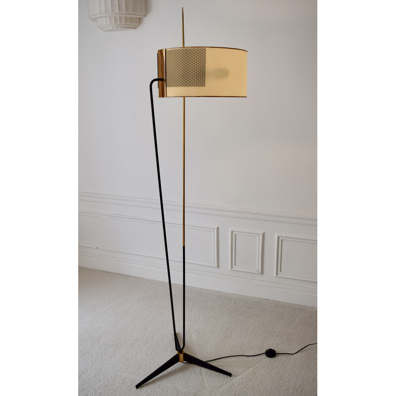 Vintage floor lamp by Arlus, France 1950