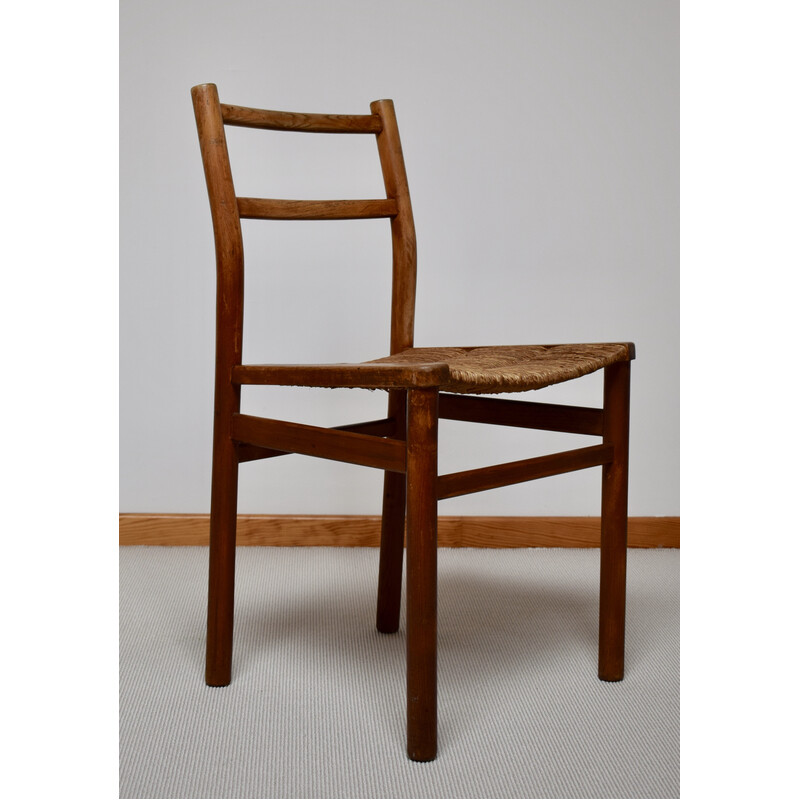 Vintage chair "Week-end" by Pierre Gautier Delaye for Vergnères, France 1950