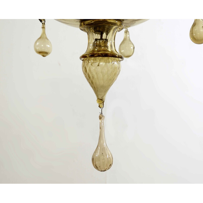 Vintage Murano glass chandelier