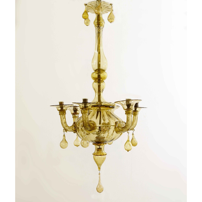 Vintage Murano glass chandelier