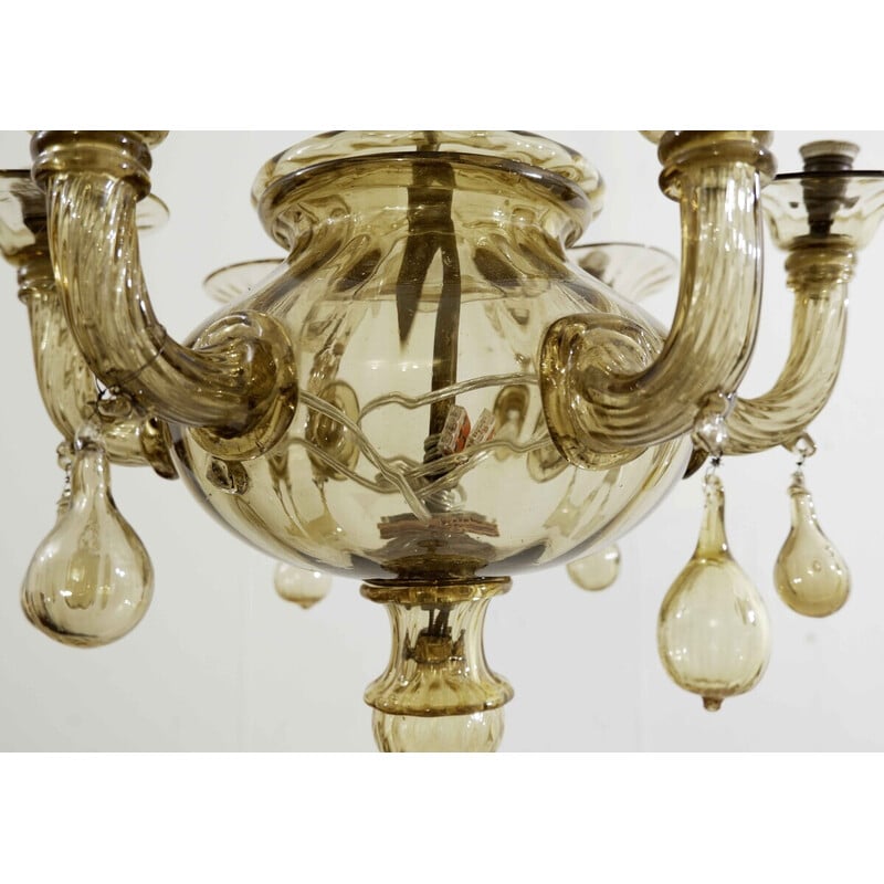 Vintage Murano glass chandelier