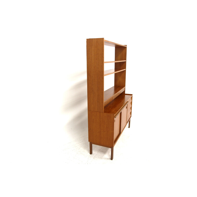 Scandinavian vintage teak secretary, Sweden 1960