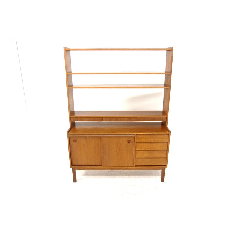 Scandinavisch vintage teak bureau, Zweden 1960