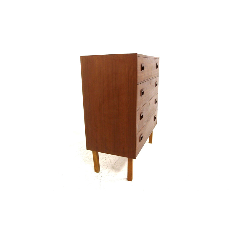 Scandinavian vintage teak chest of drawers, Sweden 1960