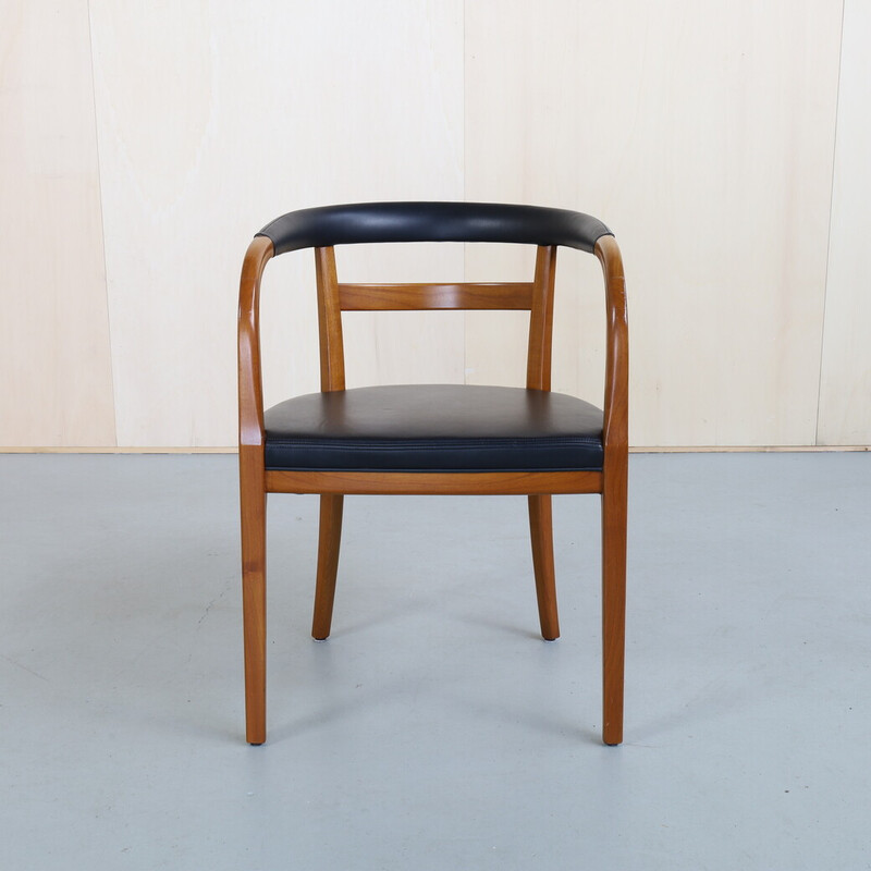 Fauteuil vintage en cuir pour Wk Wohnen