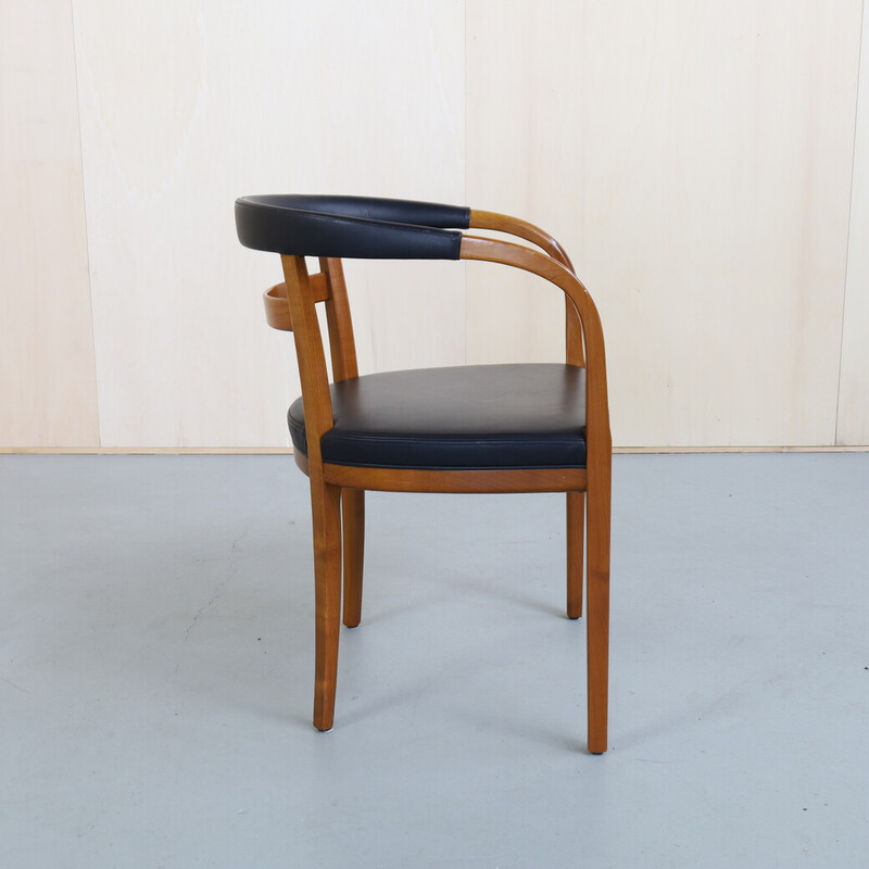 Vintage leather armchair for Wk Wohnen