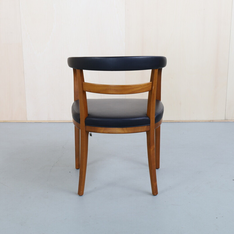 Vintage leather armchair for Wk Wohnen