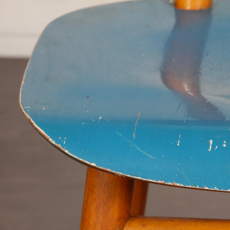 Chaise vintage en bois par Ton, République tchèque 1960