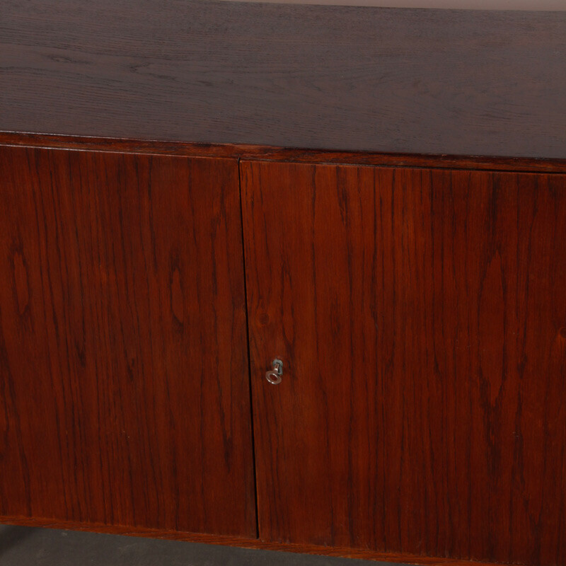 Credenza vintage in rovere U-460 di Jiroutek per Interier Praha, Repubblica Ceca 1960