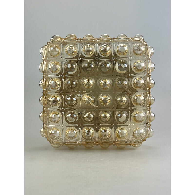 Deckenlampe aus Glas, 1960-1970