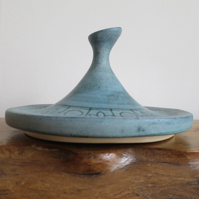 Vintage pote de cerâmica de Jean de Lespinasse, França 1950