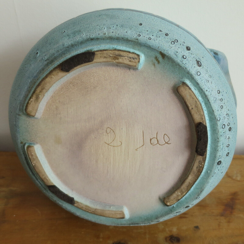 Vintage pote de cerâmica de Jean de Lespinasse, França 1950