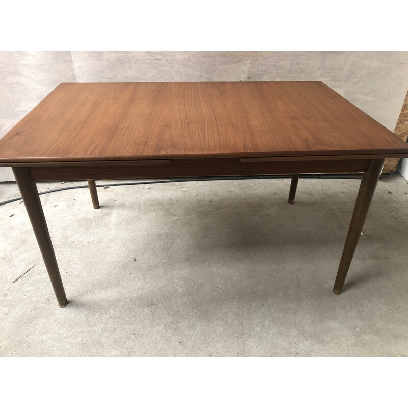 Vintage Bjärni extendable table in teak by Niels Jonsson for Troeds, Sweden