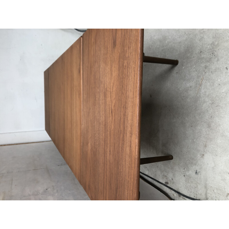 Vintage Bjärni extendable table in teak by Niels Jonsson for Troeds, Sweden