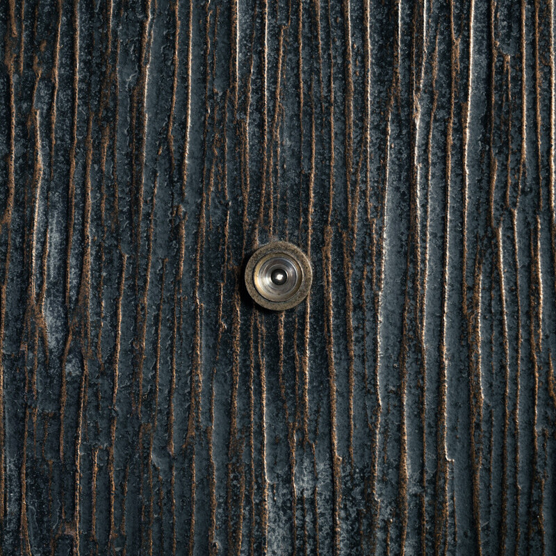 Brutalist vintage front door, Germany 1960s