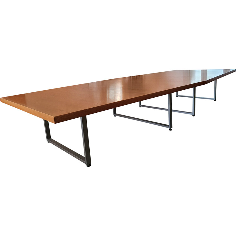 Vintage conference table by Froscher, Germany 1970s