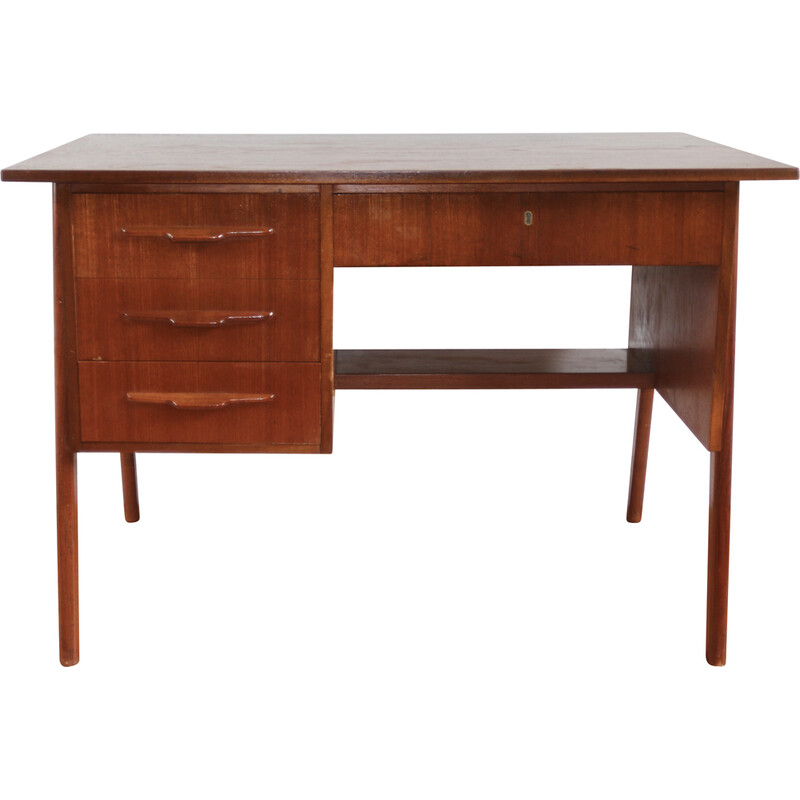 Scandinavian vintage teak desk, 1960