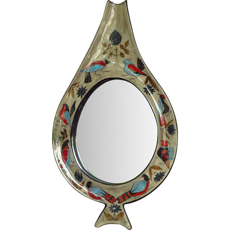 Espelho cerâmico Vintage de Jean de Lespinasse