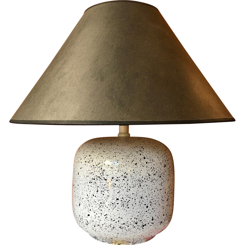 Lampada in ceramica vintage, 1980