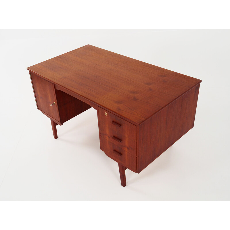 Vintage Scandinavian teak desk, 1970s