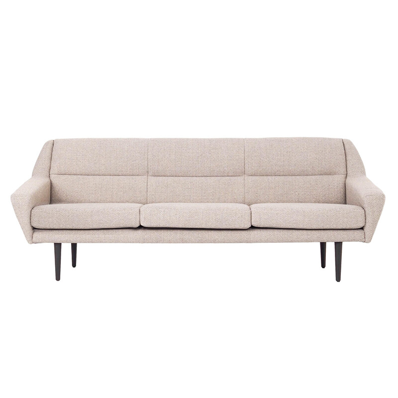 Vintage Scandinavian sofa Skagen in beige melange