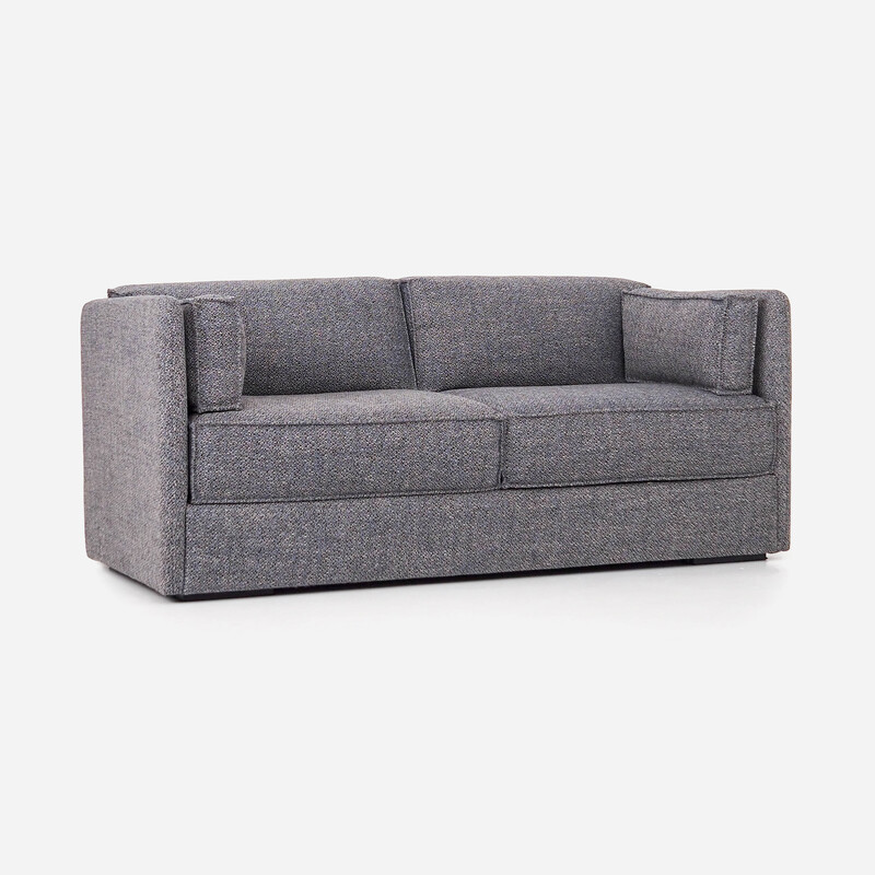 Vintage Scandinavian sofa Haga grey melange