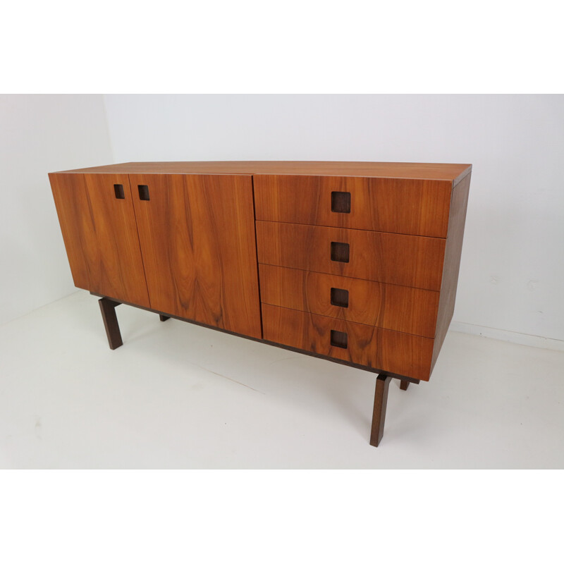 DU04 Japanese series teak and wenge sideboard - 1950s