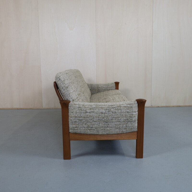 Altes dänisches Sofa aus Teakholz von Arne Vodder für Cado, 1970er Jahre