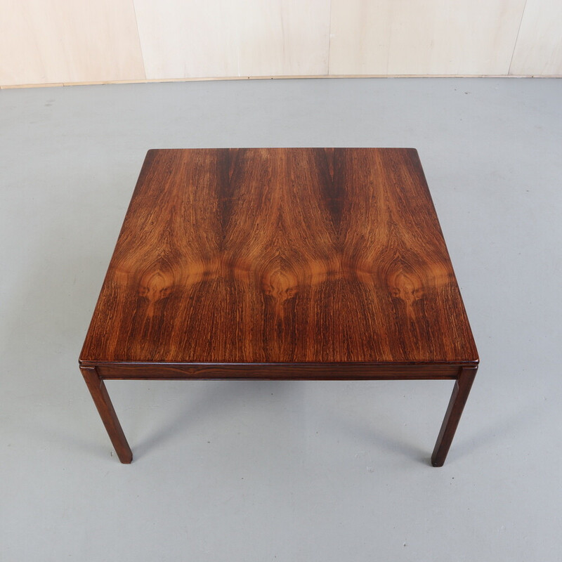 Vintage rosewood coffee table by Topform, 1960