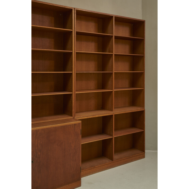 Vintage teak bookcase by Børge Mogensen, Denmark 1950