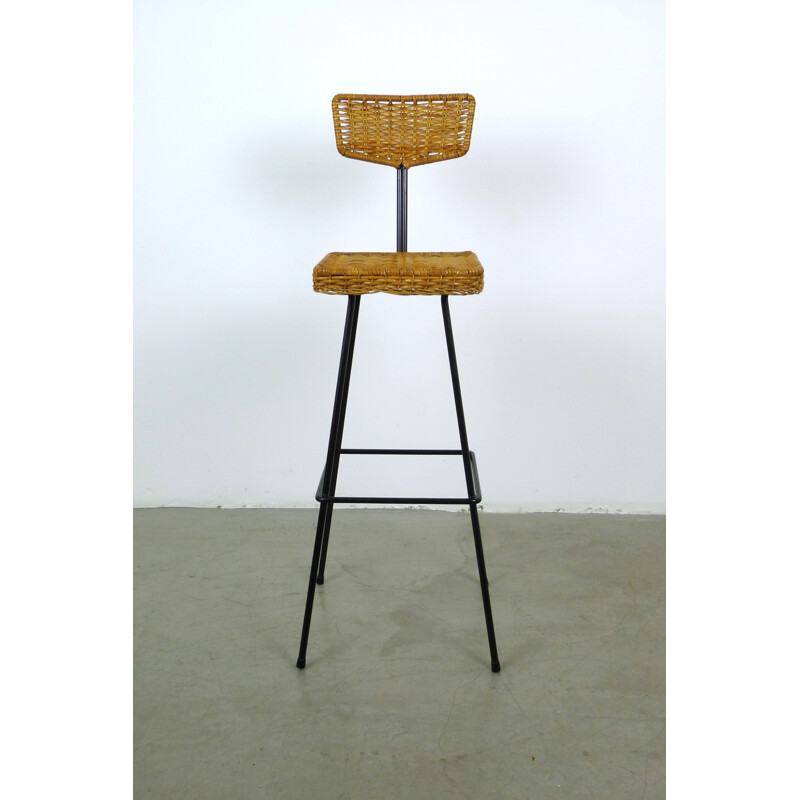 Set of four barstools from MBM - 1950s