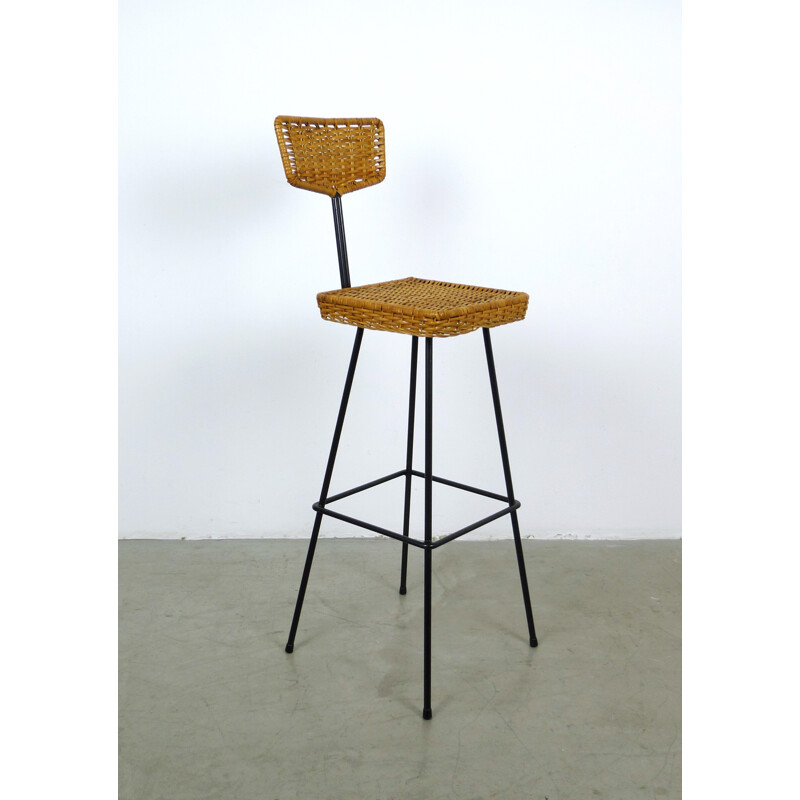 Set of four barstools from MBM - 1950s