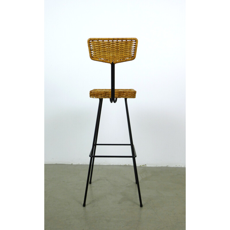 Set of four barstools from MBM - 1950s