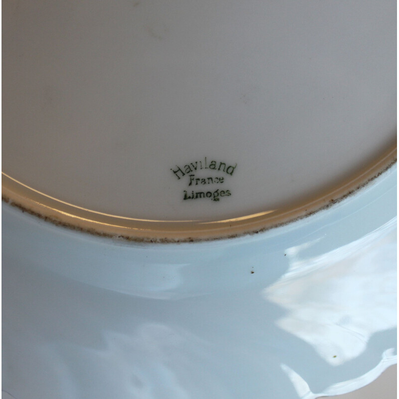 Vintage 3 tiered Limoges porcelain server from Haviland