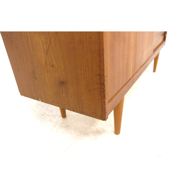 Vintage Scandinavian sideboard "Mini" in teak by Yngve Ekström for Troeds Bjärnum, Sweden 1960