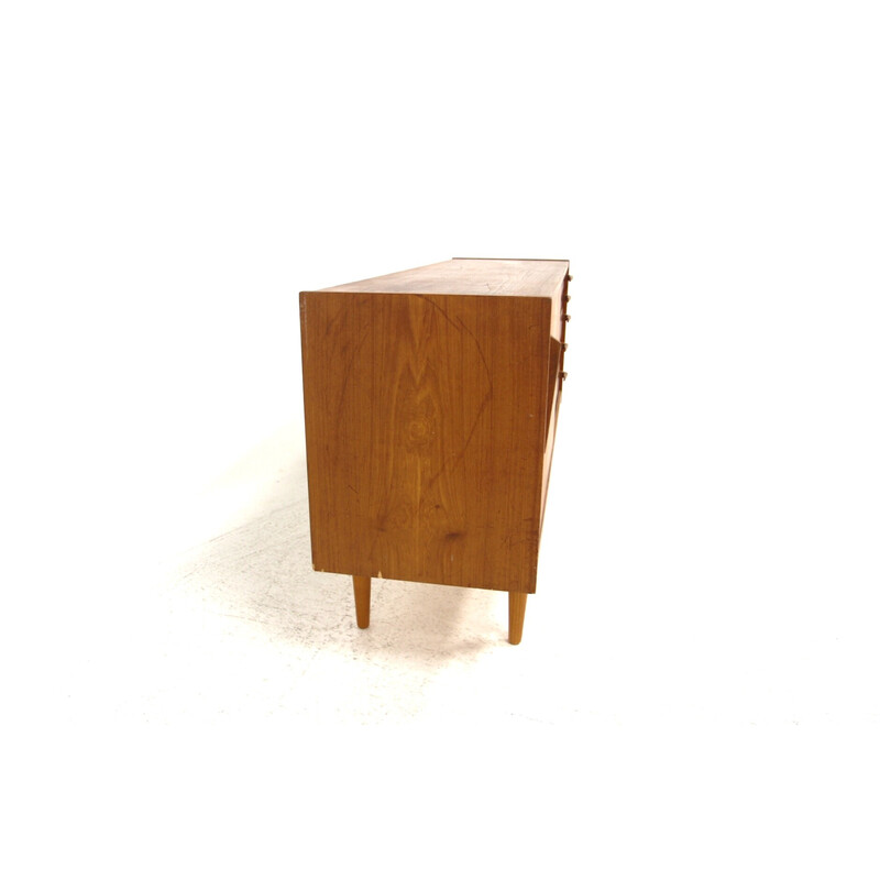 Vintage Scandinavian sideboard "Mini" in teak by Yngve Ekström for Troeds Bjärnum, Sweden 1960