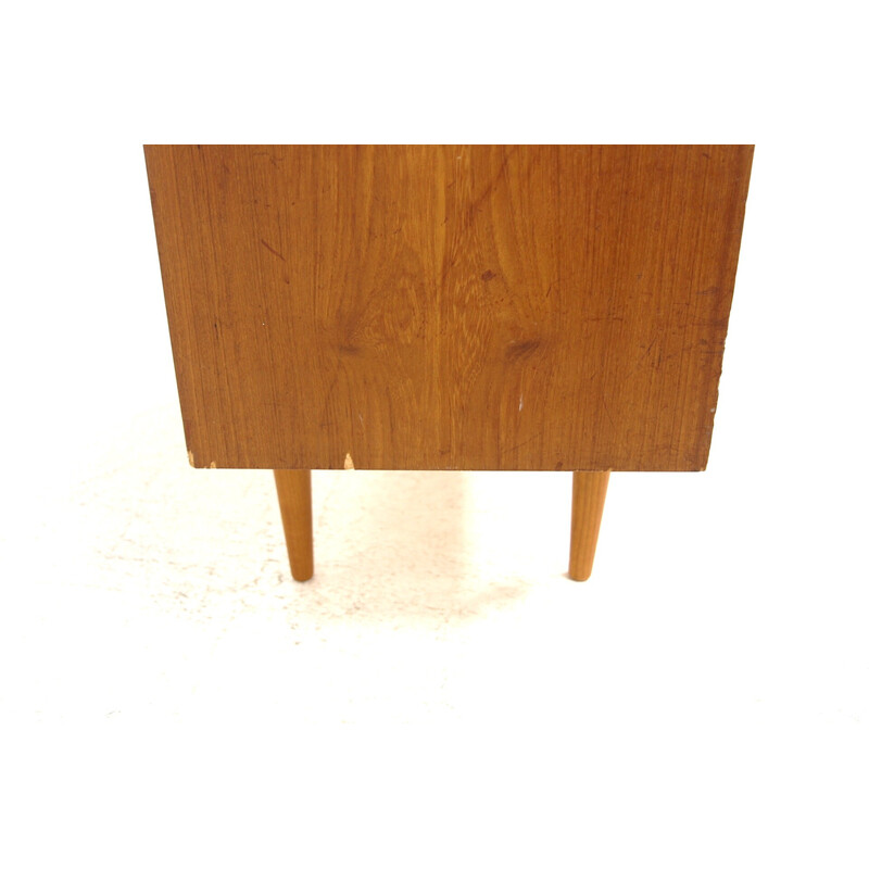 Vintage Scandinavian sideboard "Mini" in teak by Yngve Ekström for Troeds Bjärnum, Sweden 1960