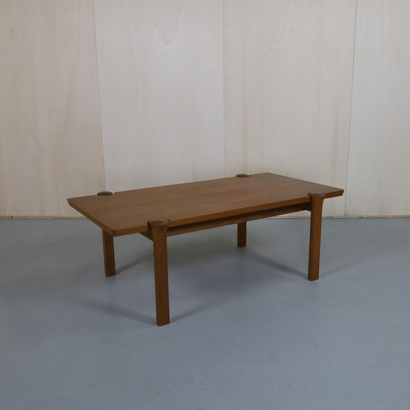 Deense vintage teakhouten salontafel van Arne Vodder voor Cado, 1970