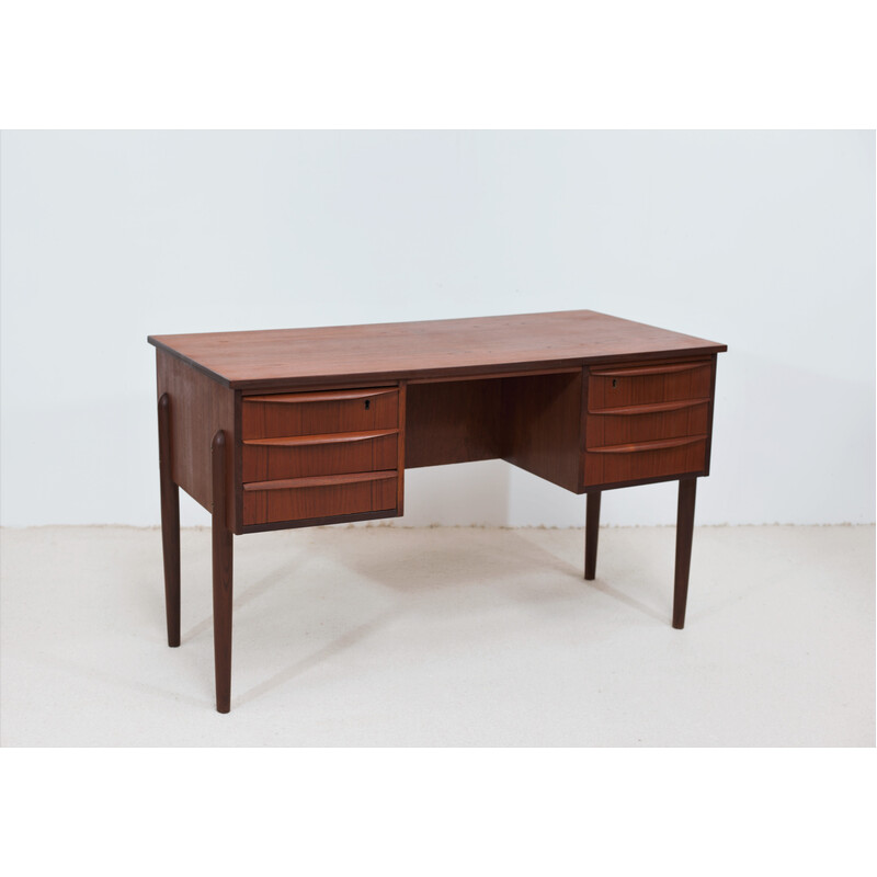 Scrivania danese vintage in teak, 1960