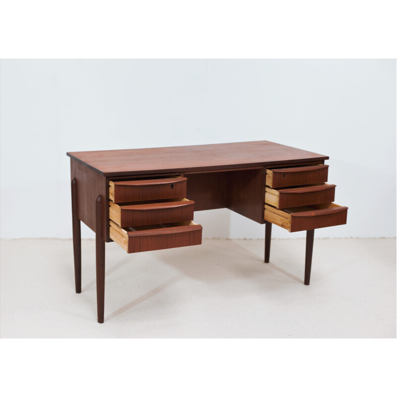 Vintage Danish teak desk, 1960