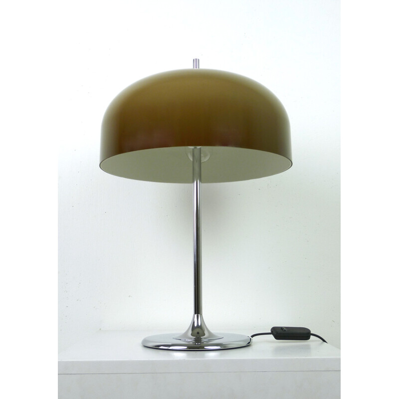 Chromed Tulip Table Lamp -1970s